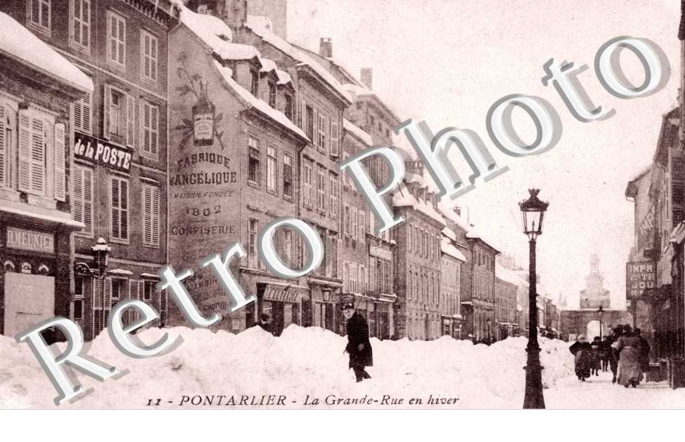 la Grande-Rue en hiver