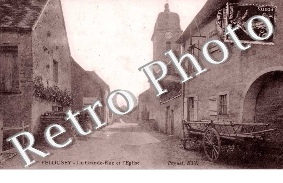 grande rue et l'eglise