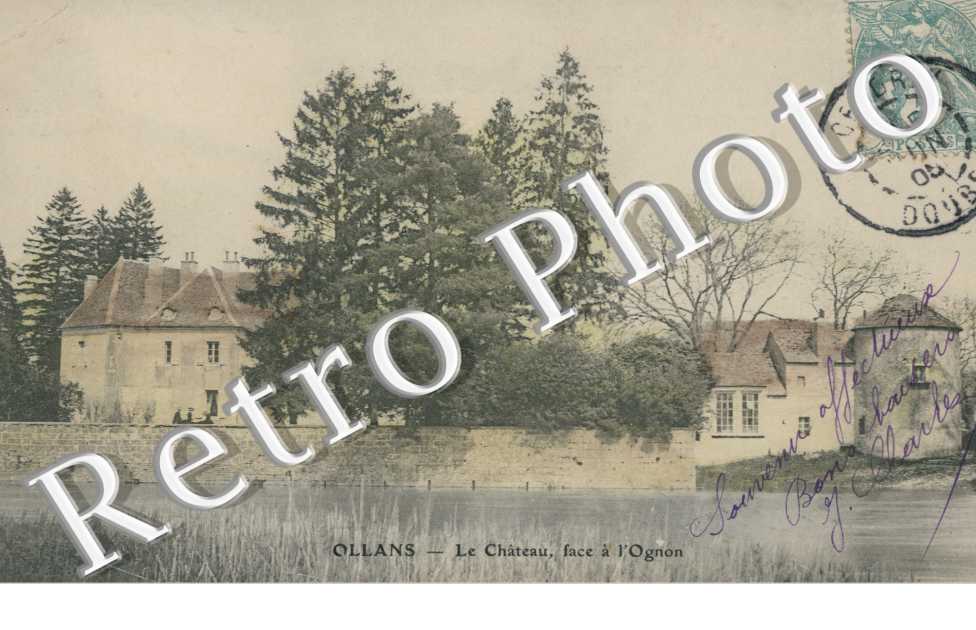 le Chateau face a l'Ognon