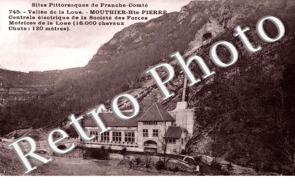 Vallee de la Loue Centrale electrique