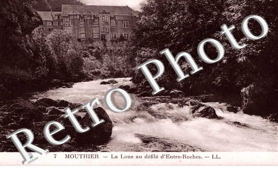 la Loue au défilé d'Entre-Roches
