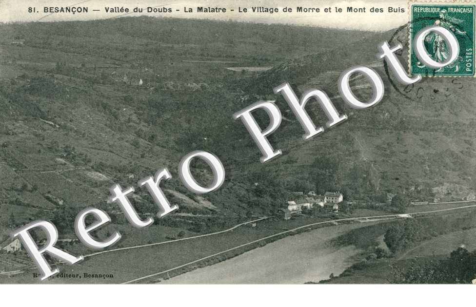 la Malatre, le Village de Morre et le Mont des Buis
