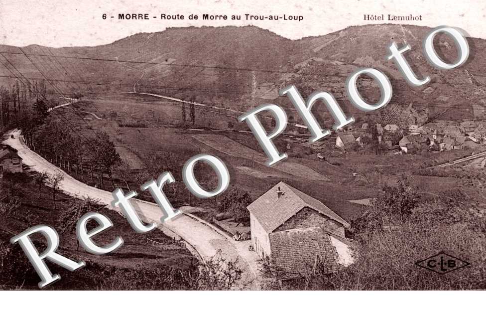 Route de Morre au Trou au Loup