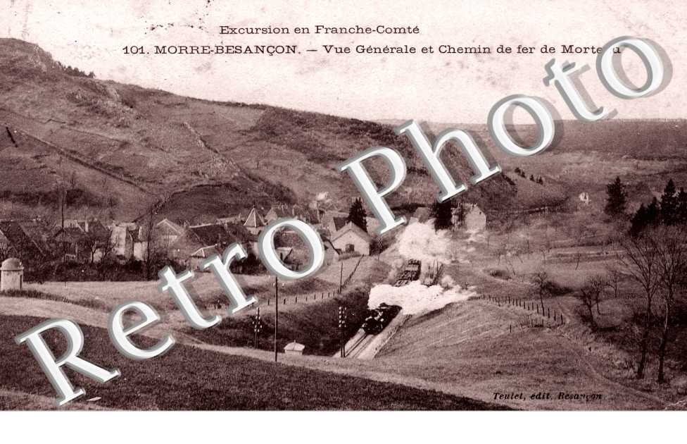 Vue generale et Chemin de Fer de Morteau