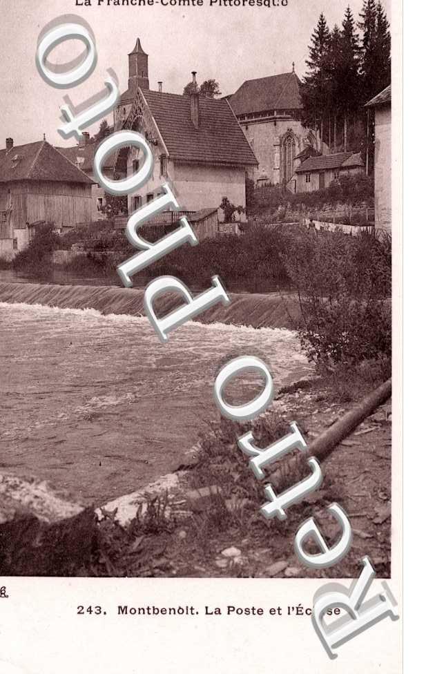 la poste et l'ecluse