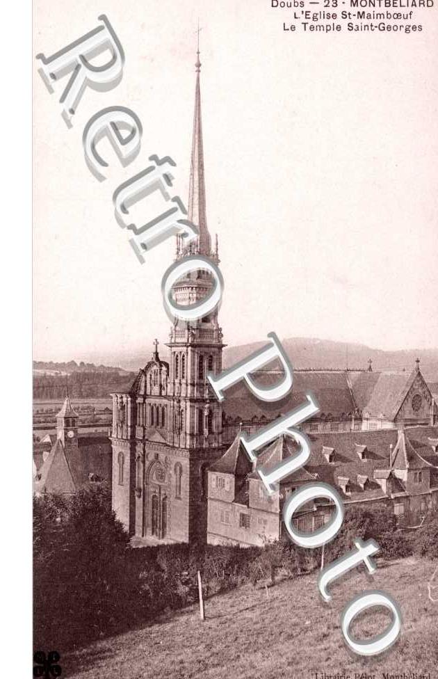 l'Eglise Saint-Maimboeuf, le Temple Saint-Georges