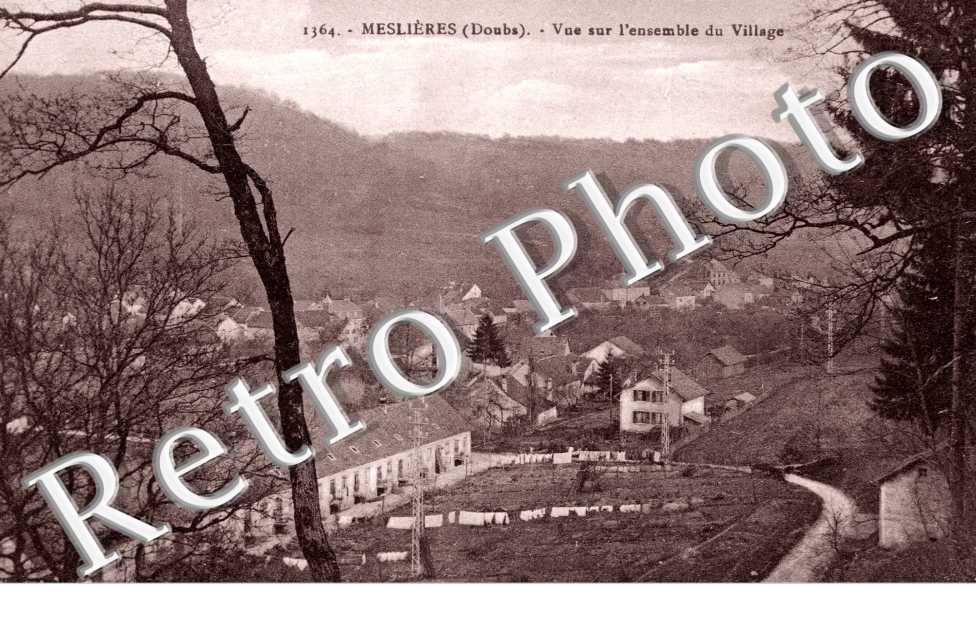 Vue sur l'ensemble du village