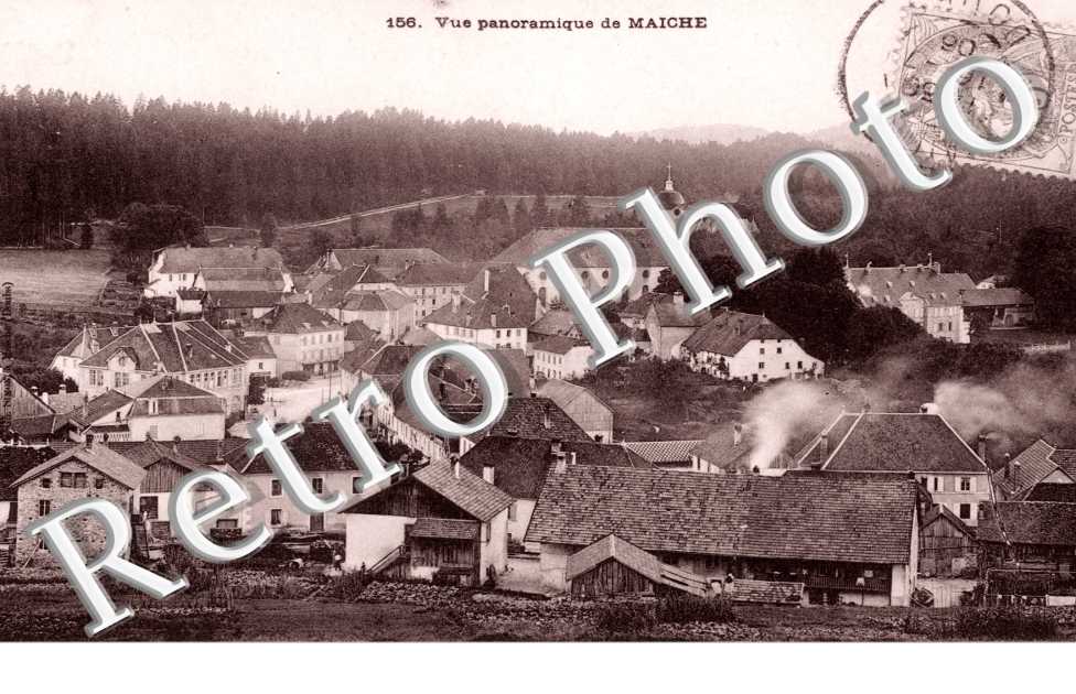 Vue panoramique de Maiche