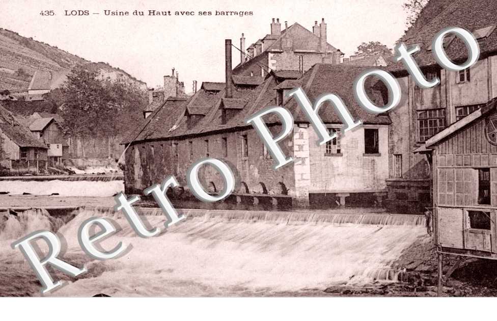 Usine du Haut avec ses barrages