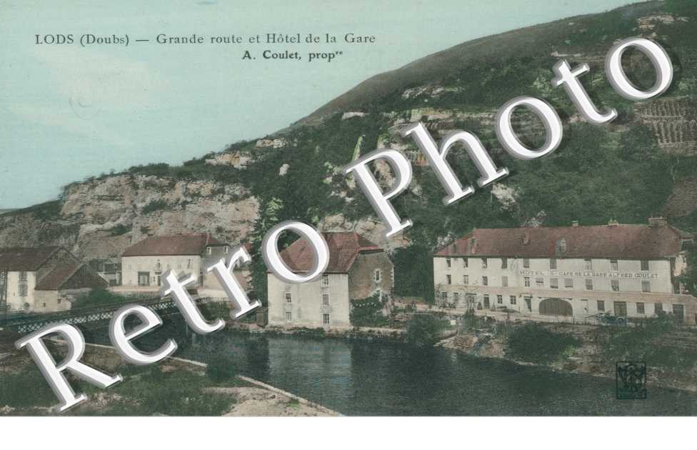 grande route et hotel de la gare