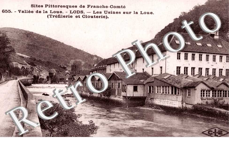 Vallee de la Loue, les Usines, Treefilerie et Clouterie