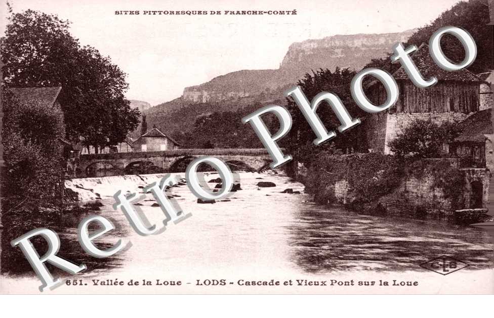 Les cascades et Vieux Pont