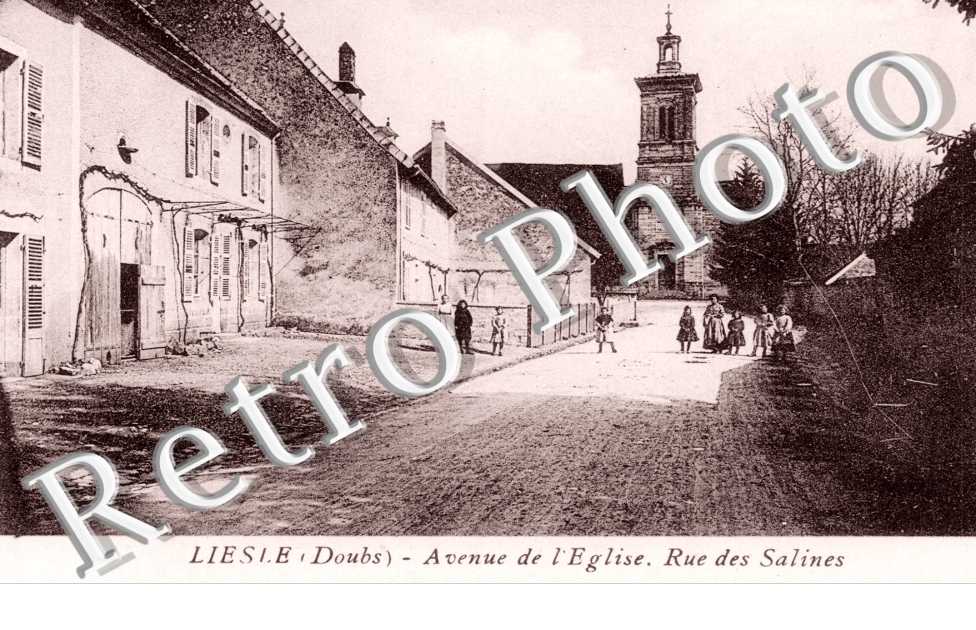 avenue de l'eglise, rue des Salines
