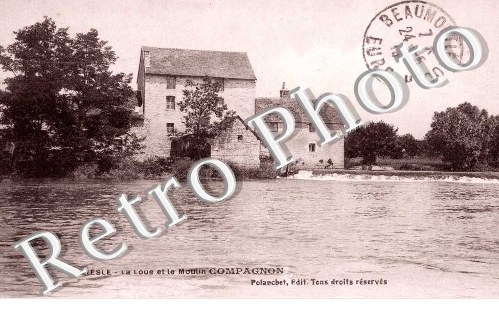 la Loue et le moulin Compagnon