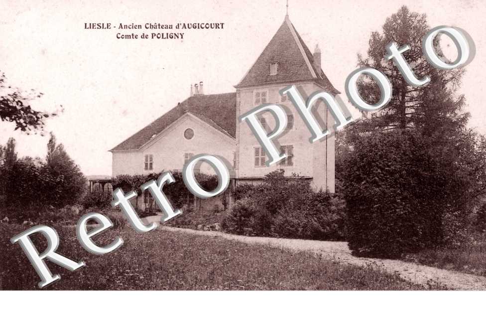ancien chateau d'Augicourt, comte de Poligny