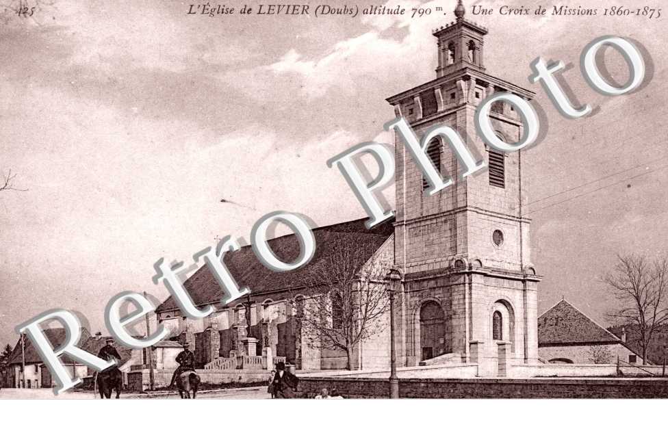l'Eglise de Levier, Une croix de Missions