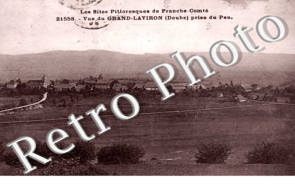 Vue du Grand-Laviron prise du Peu