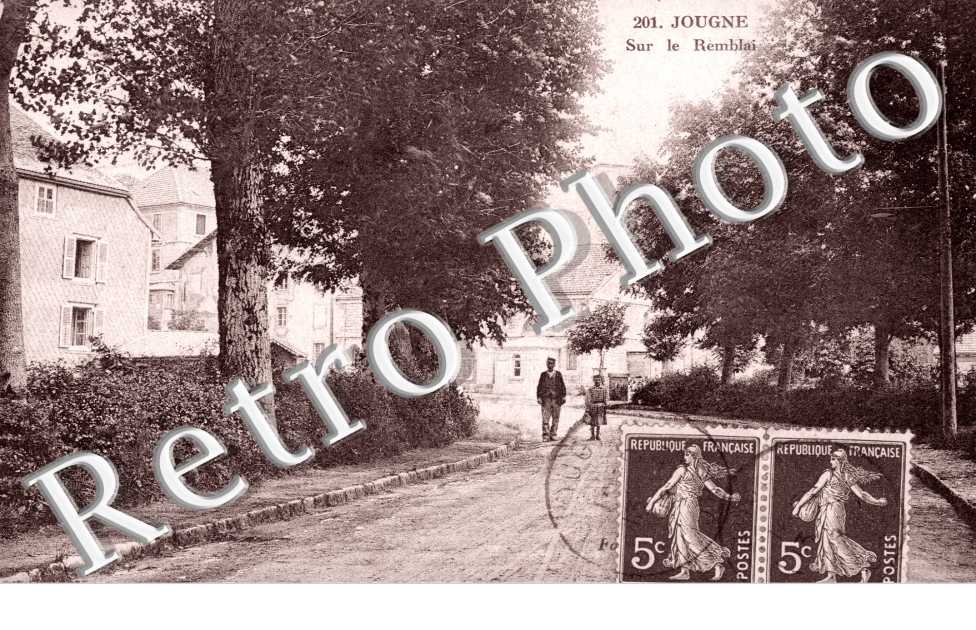 sur le remblai