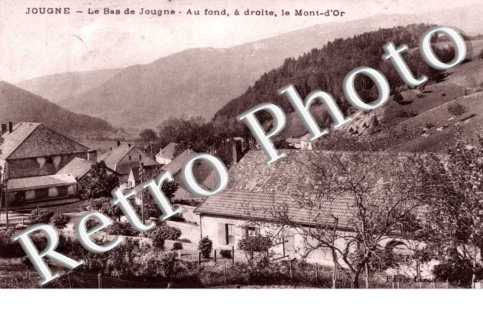 le Bas de Jougne, le Mont d'Or