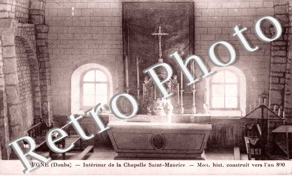 Intieur de la Chapelle saint Maurice
