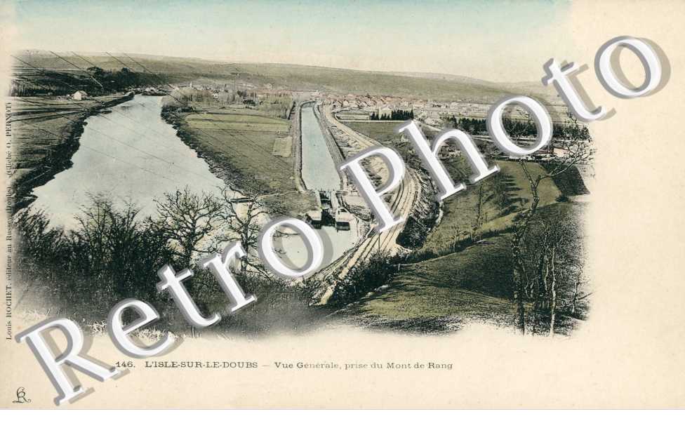 Vue Generale prise du Mont de Rang