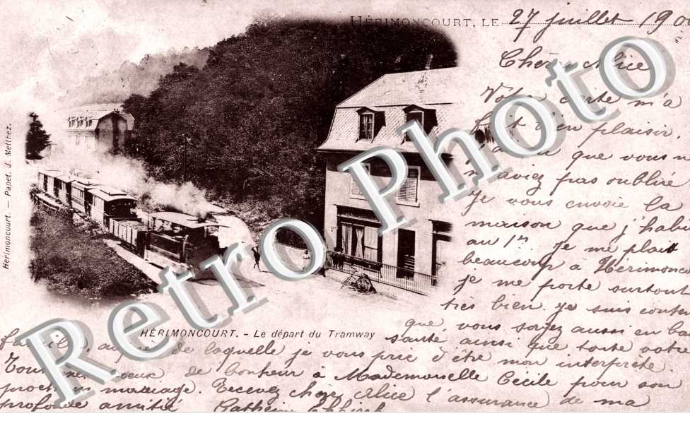 le depart du tramway