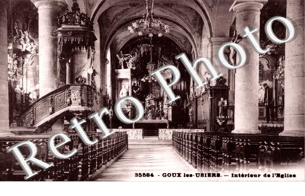 interieur de l'eglise