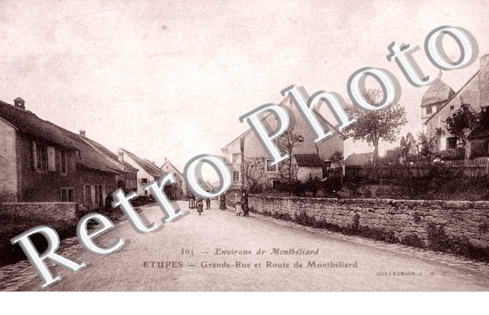 Grande-Rue et Route de Montbeliard