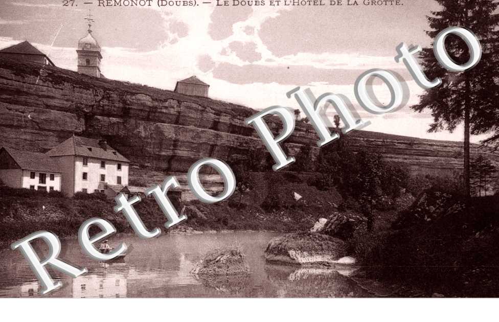 Le Doubs et l'Hotel de la Grotte