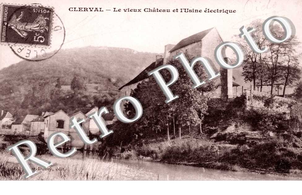le vieux chateau et l'usine electrique