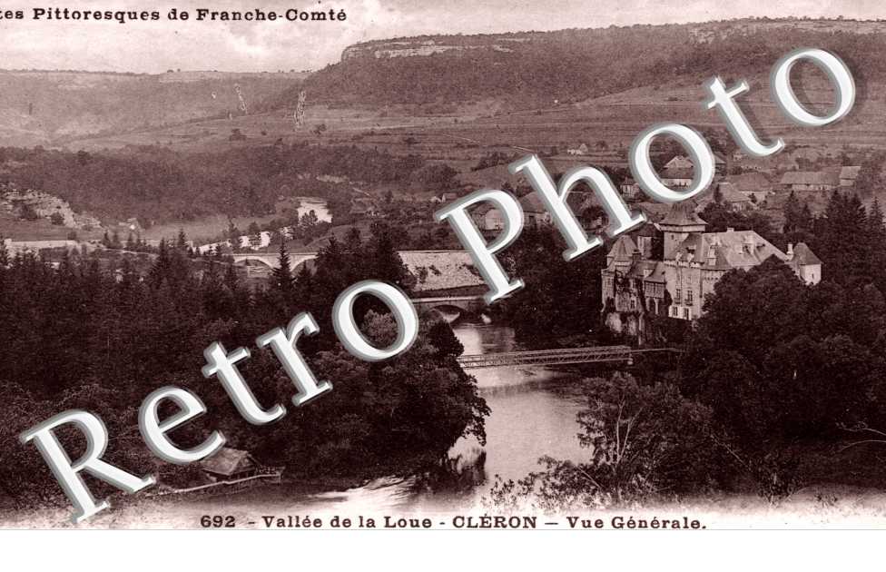 vallee de la Loue, vue generale