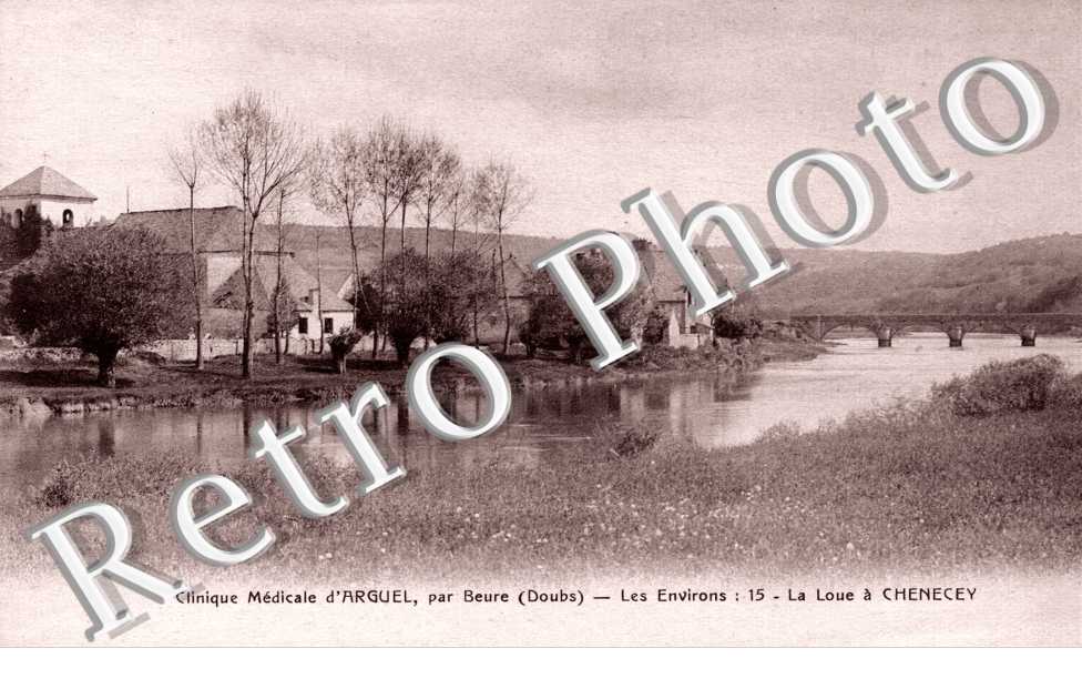clinique medicale d'Arguel, par Beure, les environs
