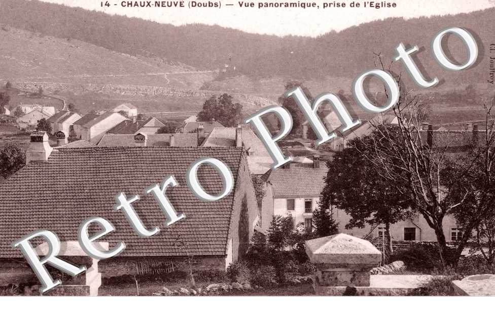 Vue Panoramique prise de l'Eglise