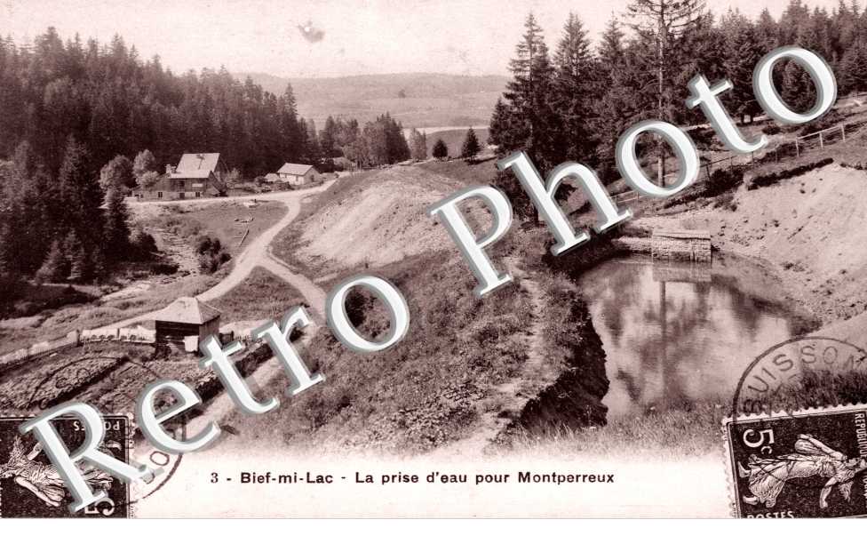 La Prise d'eau pour Montperreux de Bief Mi Lac