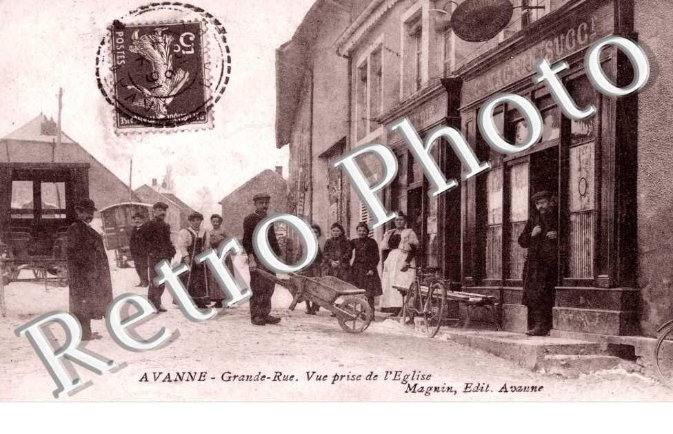 Grande Rue, vue prise de l'eglise - 1910