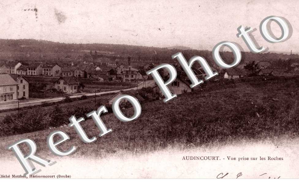 vue prise sur les roches
