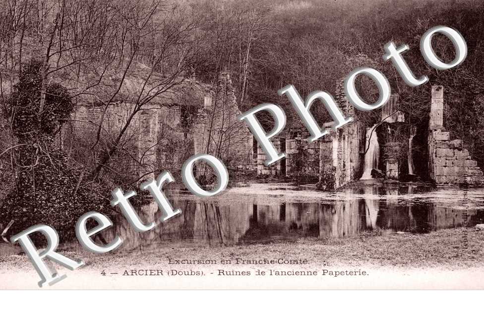 Ruines de l'Ancienne Papeterie