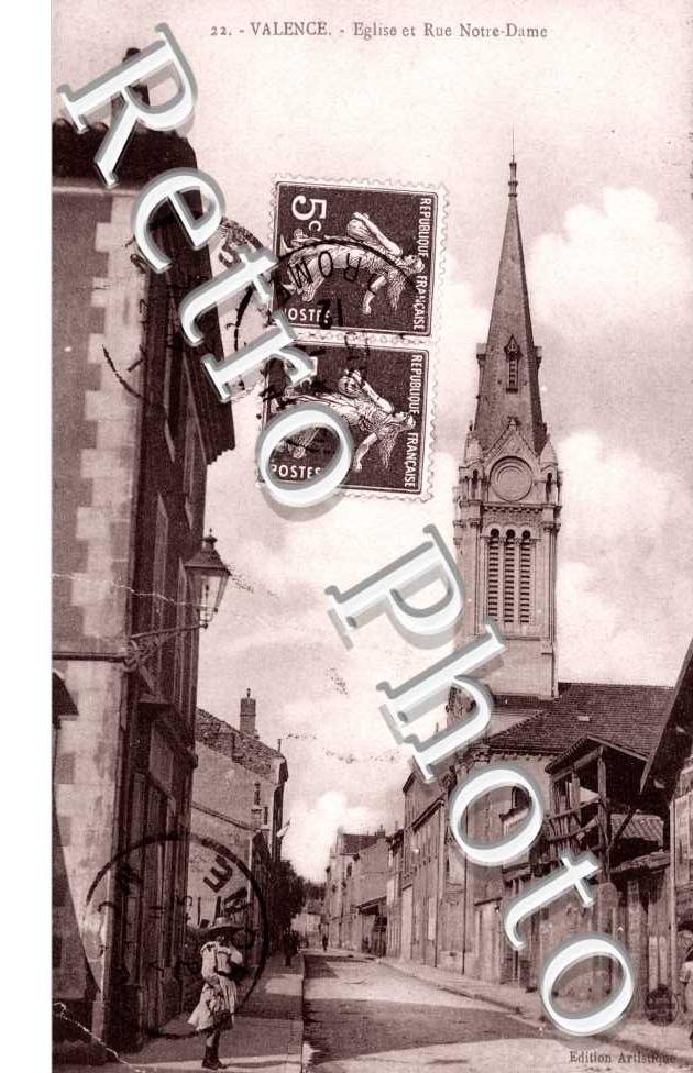 Eglise et Rue Notre-Dame