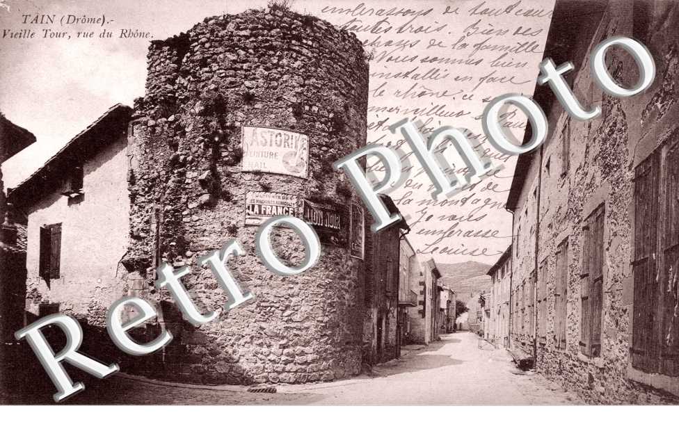 Vieille tour - rue du Rhone