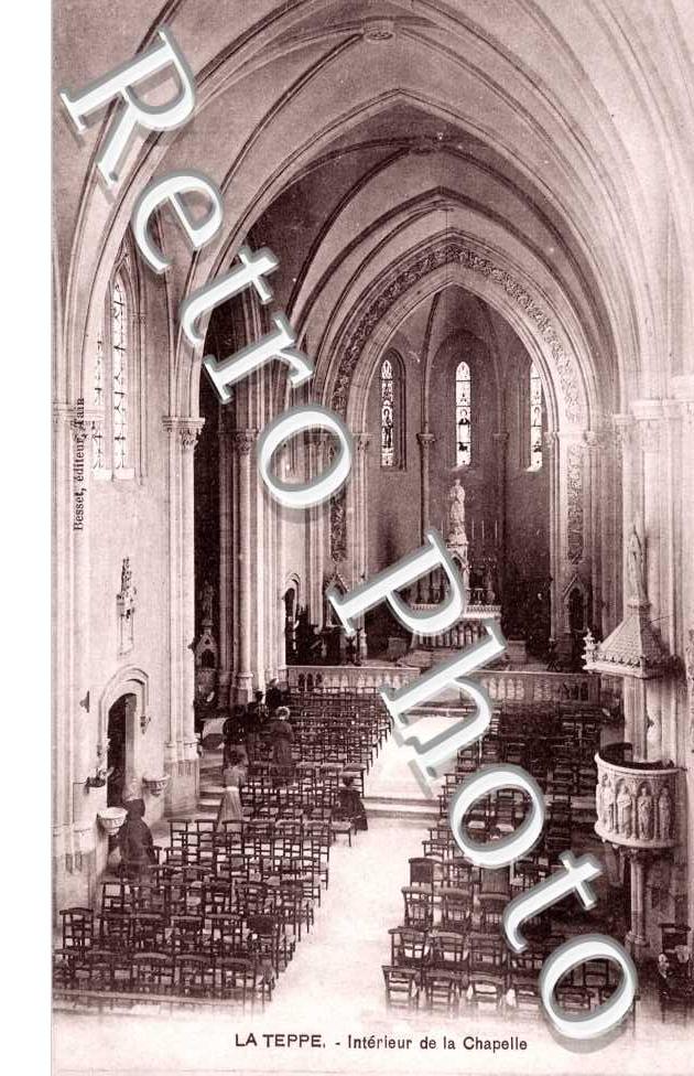 Interieur de la Chapelle de la Teppe