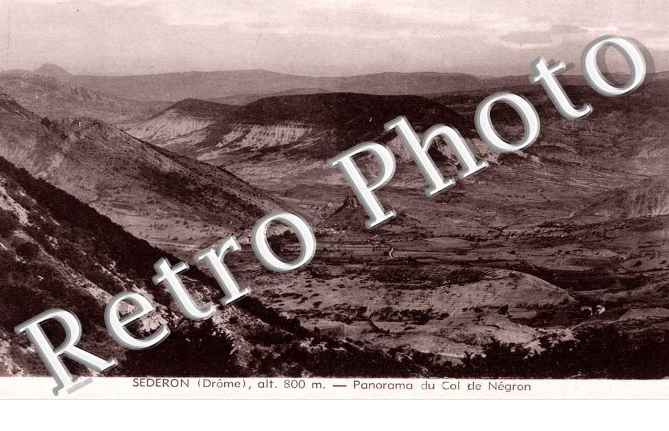 Panorama du Col de Negron