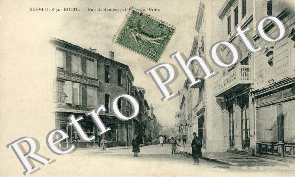 Rue St-Rambert et place de l'Orme