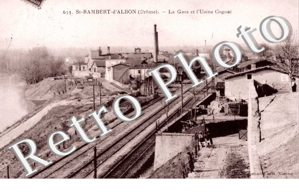 gare et usine Cognai
