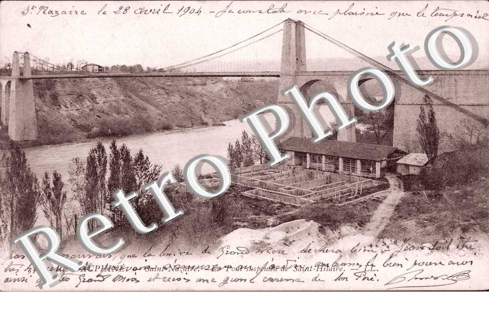 Le pont suspendu