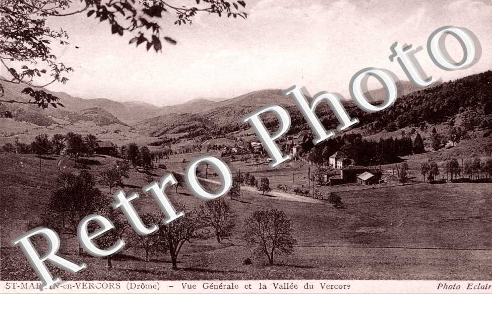 Vue generale et la vallee du Vercors