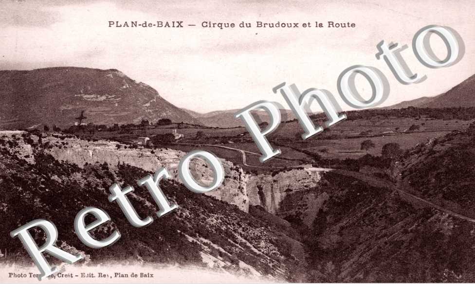 Cirque du Brudoux et la route
