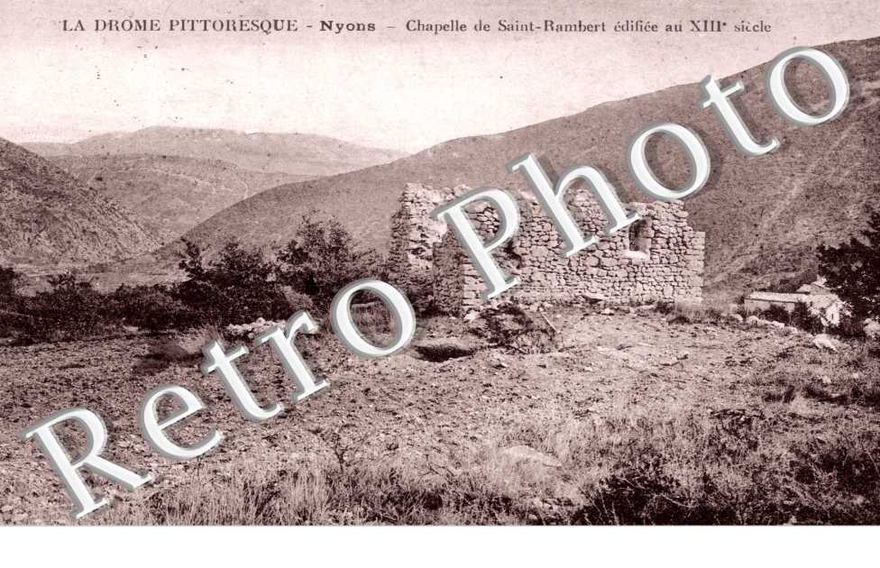 Chapelle de Saint-Rambert edifiee au XIIIeme siecle