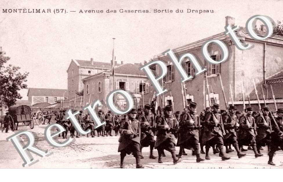 Avenue des casernes - sortie du Drapeau