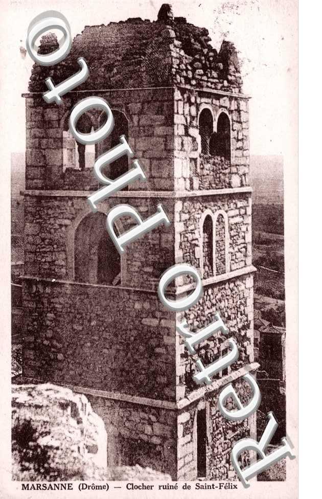 Clocher ruine de Saint-Felix