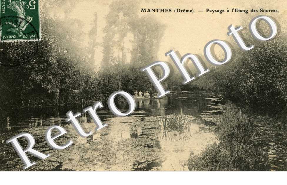 Paysage a l'etang des Sources